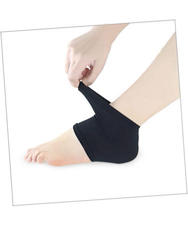 Open Toe Socks Foot Sock spa Socks Dry feet Socks moisturizing Socks Black Socks Black Gel Heel Insole - Buy Online on GoSupps.com