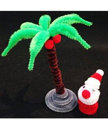 Caryko Fuzzy Bump Chenille Stems Pipe Cleaners Pack of 100 - Assorted Colors - Buy Online on GoSupps.com