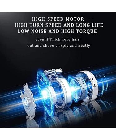 USB Rechargeable Ear & Nose Hair Trimmer - Professional Painless Grooming Kit for Men & Women | Easy to Use & Clean - Buy Online on GoSupps.com