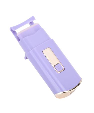 Heated Eyelash Curler Portable Electric Heated Eyelash Curler with Silicone Brush Comb Design for Long Lasting Styling 3 Gear Temperature for Safe Use