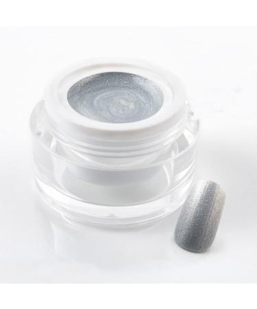 5 ml exclusive UV color gel/colour gel/glitter gel - in Glitter Pearl Silver