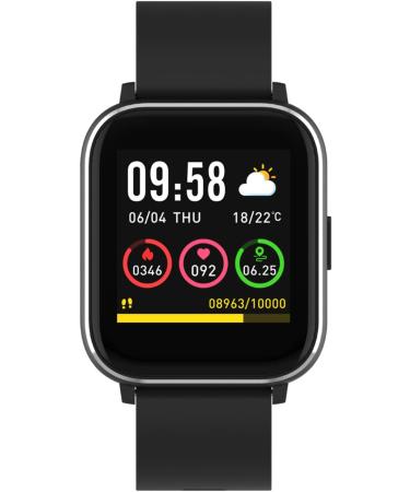 AIWA SW-100 Smartwatch for Men & Women - Oximeter Heart Rate Waterproof IP68 - Compatible with Android & iOS - New with 2 Belts - Buy Online on GoSupps.com