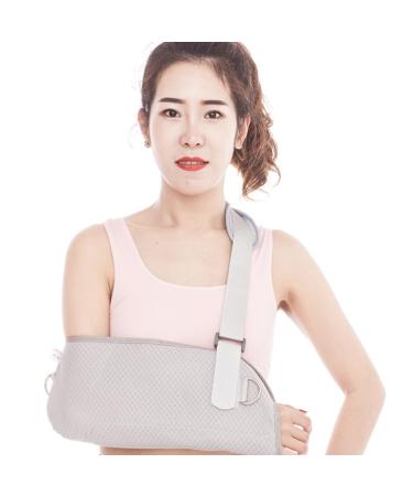 Mobestech Arm Sling Shoulder Immobilizer - Adjustable Support for Broken Shoulder - Child-Friendly Grey Strap - Buy Online on GoSupps.com