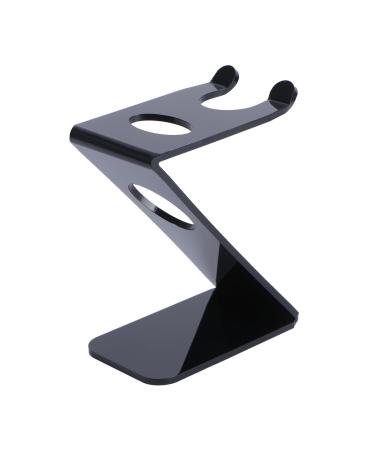 Fomiyes stored brush holder men razor for men who shave men acrylic stand brush bracket holder for brush stand manual shaving brushes tool holder man