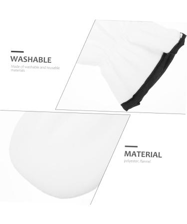 POPETPOP Wax Work Gloves 2 Pairs Wax Essential Oil Gloves White Work Moisturizing Flannel Wax Hand Gloves - Buy Online on GoSupps.com