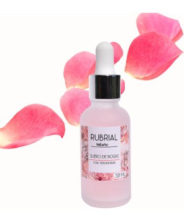 RUBRIAL-Collagen and Elastin Serum (30 ml Rubrial Rose Serum Whith Pheromones) Rubrial Rose Serum Whith Pheromones 30 ml - Buy Online on GoSupps.com