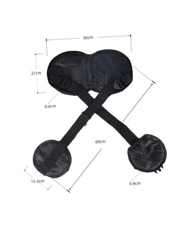 NOLITOY Hunchback Belt | Posture Support for Sitting - Ideal for Kids & Adults | Comfortable Polyester Office Supplies - Buy Online on GoSupps.com