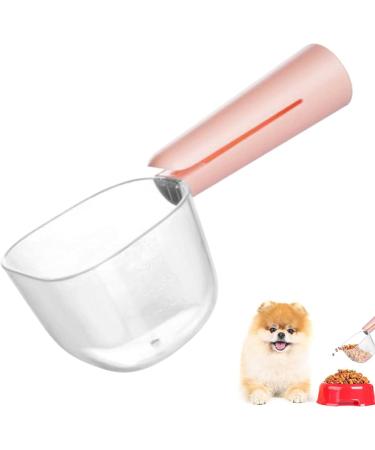 Teksome Dog Food Scoop | Transparent Puppy Measuring Cup - Practical Dry Food Scoops for Dogs and Cats Small Pet Feeding Supplies - Buy Online on GoSupps.com