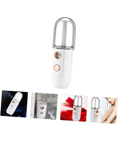 DOITOOL 1pc Spray Hydrating Apparatus Spa Face Steamer Facial Mister Nano Mist Sprayer Mini Face Humidifier Nanometer Sprayer Mini Hydration Sprayer Beauty Instrument Handheld Abs White - Buy Online on GoSupps.com