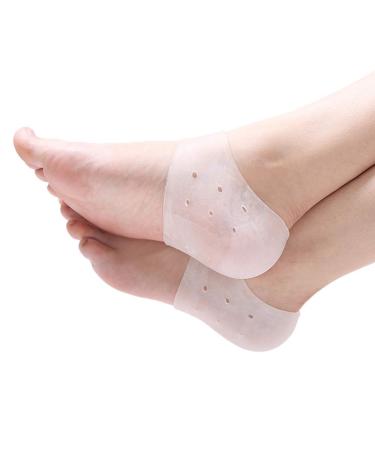 Silicone Heel Protection Sleeves & Gel Insoles for Plantar Fasciitis - Moisturizing Foot Socks for High Heels - Buy Online on GoSupps.com