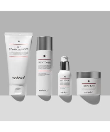 Medicube Red Cream 2.0 | Soothing Acne Treatment | BHA Niacinamide & Adenosine | Non-Comedogenic Korean Skincare (1.69fl.oz - Buy Online on GoSupps.com