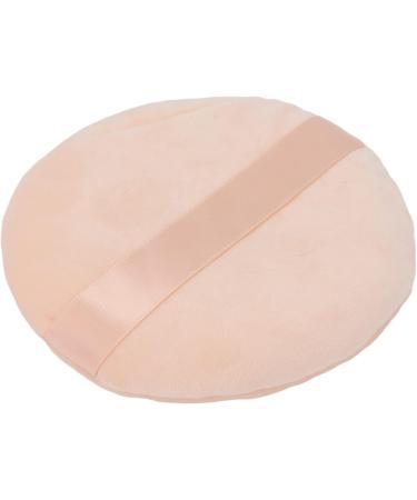 Powder Puff Wet and Dry Washable Soft Swansdown Large Round Loose Powder Puff for Makeup (Skin Color) - Buy Online on GoSupps.com