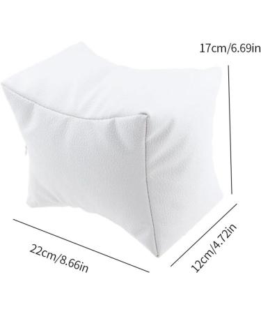 nail cushionNail Cushion Soft Pu Leather Manicure Hand Rest Cushion Dual Use Hand Pillow White - Buy Online on GoSupps.com