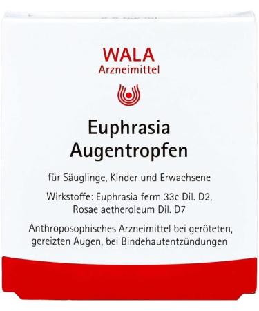 Wala EUPHRASIA Eye Drops 5x0.5 ml - Single Dose Pipettes for Eye Care - Shop Internationally - Buy Online on GoSupps.com