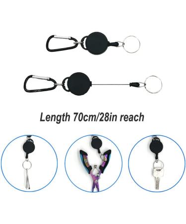 Amoygoog Fishing Pliers | Stainless Steel Needle Nose Pliers with Split Ring Hooks Remover | Cut Fishing Line Multitool with Sheath | Telescopic Lanyard - Buy Online on GoSupps.com