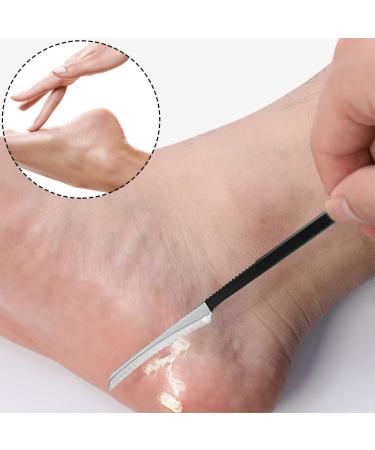 Professional Stainless Steel Pedicure Knife & Scraper - Effective Dead Skin & Corn Removal Tool - Buy Online on GoSupps.com