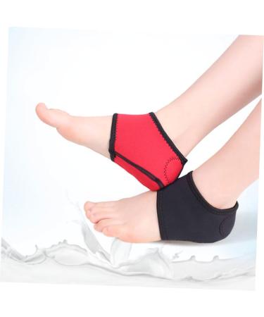 NOLITOY Ankle Cushion Heel Socks - 2 Pairs Protective Pads for Soccer & Football | Breathable Plantar Inserts for Men & Women - Buy Online on GoSupps.com