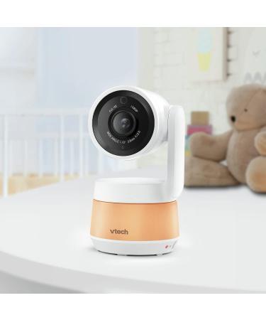 VTech Smart Video Baby Monitor RM7767HD - 7'' Display, Multi-Colour Night Light (Renewed) - White - Buy Online on GoSupps.com