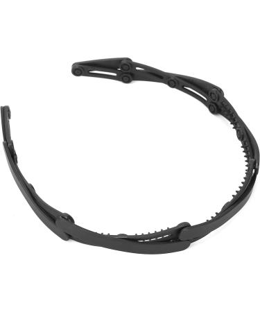 Folding Headband Hair Headpiece Simple Card for Summer Outgoing Summertime Headbands (Black) - Buy Online on GoSupps.com