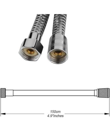 Premium Metal Shower Douche Enema Kit - Aluminum Cleaner System with 59" Hose for Effective Cleansing - International Shipping Available - Buy Online on GoSupps.com