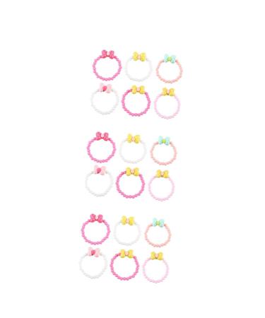 Upkoch 18 StK arm loops candy -colored bracelet baby girl bracelet colorful bracelets for children party instruction bracelets for children princess toys small