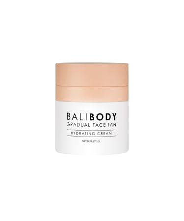 BALI BODY Gradual Face Tan Hydrating Cream  Whipped Self Tanning Lotion  Natural DHA Self Tanner for Women  Men w/Shea Butter  Nourishing Oils  Antioxidants  Anti-Aging  Vegan  50ml / 1.69 fl oz - Buy Online on GoSupps.com