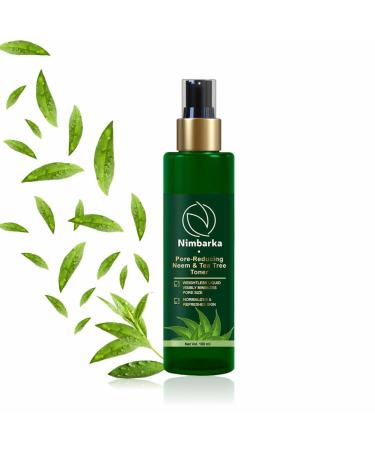BEMT Neem & Tea Treee Facial Toner Refreshing Hydrating & Balancing Formula for Fresh-Looking Skin | Alcohol-Free Helps Reduce The Appearance of Pores & Shine | 100 ml