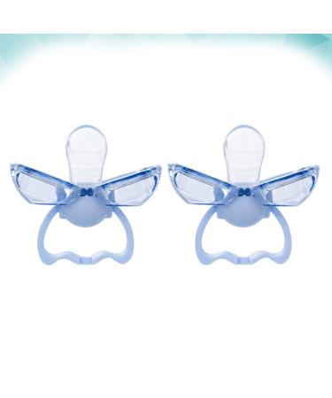 Nuobesty 2-Pack Silicone Baby Pacifier Accessories | Baby Schnuller Soothing Toy | Size 1 Blue | International Shipping Available - Buy Online on GoSupps.com