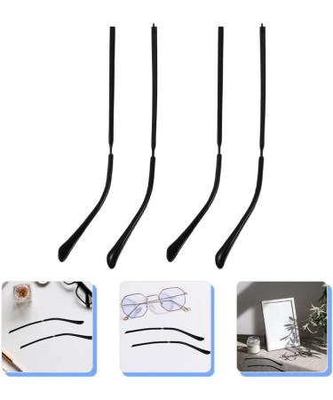 Buy PopetPop 2 Pairs of Glasses Legs | Replacement Bar & Hinge for Men & Women | Metal Black Glasses Accessories - Buy Online on GoSupps.com