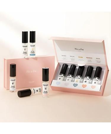 W.Dressroom Pit a Pat Discovery Set Dress & Living Perfume - April Cotton White Soap Chic Amber Peach Blossom White Lily | Deodorizing Anti-Bacterial (20ml x 5ea) Pit-a-Pat - Buy Online on GoSupps.com