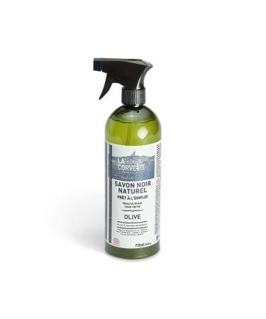 The Corvette Black Liquid Soap Eco ECOCERT Olive Spray 750 ml