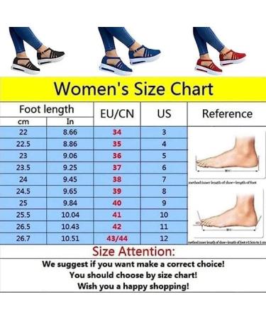 Women's Orthopedic Arch Support Casual Walking Shoes - Blue - Buy Online on GoSupps.com