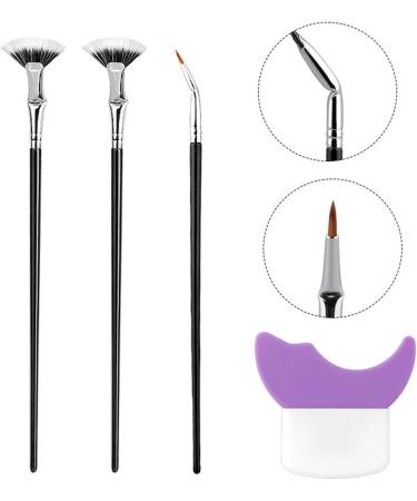 Eyeliner Brush Eyeliner Makeup Brush - Portable Mascara Brushes | Eye Makeup Tool Angled Eyeliner Brush Blending Brush Eyelash Stick Brush for Professionals - Buy Online on GoSupps.com