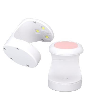 Buy Mini Nail Lamp UV Light - 16W Portable Fast-Drying USB Nail Dryer for All Gels | Ideal for Individual Fingernails - Buy Online on GoSupps.com