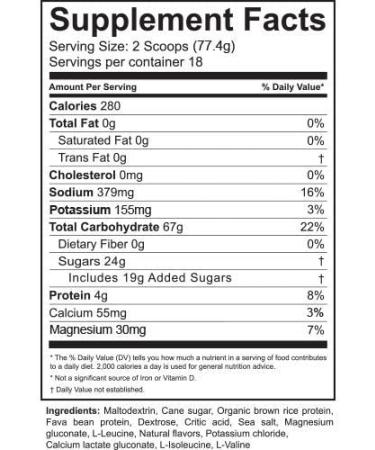 Infinit Nutrition Go Far Endurance Fuel + Plant Protein - All-in-one 280 Calories Per Serving Vegan Sport Hydration Drink Mix - No Gels Bars or Salt Pills Natural Carbs Electrolytes - Fruit Punch - Buy Online on GoSupps.com