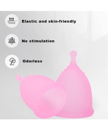 Perioda Cup - Reusable Silicone Menstrual Cup Set with Storage Bag | Eco-Friendly & Safe for Women's Hygiene (EU) - Buy Online on GoSupps.com