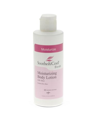 Medline Soothe and Cool Moisturizing Body Lotion White