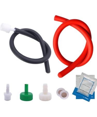 Vailang Soft Silicone Anal Washing Hose Cleaner Kit - Red | Gentle Bidet Shower for Women - Buy Online on GoSupps.com