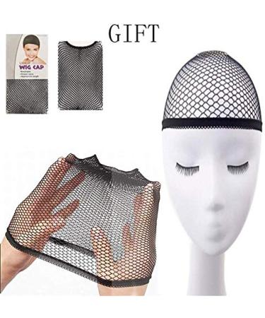 26 Ashblond Synthetic Wig for Women | High Density Ombre Brown Long Straight Hair | Includes Wig Cap | Natural Look - Buy Online on GoSupps.com