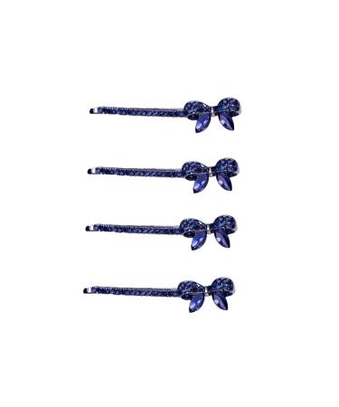 LALAFINA 2 Pairs Retro Hair Clip Hair Barrettes for Girls Hair Accessories for Women Hair for Women Hair Accessories Wedding Rhinestones Hair Barrettes Miss The Flowers Side Clip