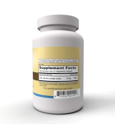 Priority One Vitamins Zinc Orotate 100 Vegetarian Capsules - Support Healthy Immune System - Buy Online on GoSupps.com