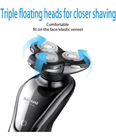 Buy 4 in 1 Electric Razor for Men - Waterproof Rechargeable Shaver & Trimmer Set with LCD Screen | Perfect Beard & Hair Clipper - Buy Online on GoSupps.com