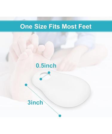 Gel Bunion Protector Shield - 2pcs Silicone Bunion Pads for Big Toe - Pain Relief for Bunions and Blister Protection - Buy Online on GoSupps.com
