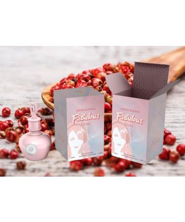 Adrianna Fabulous Rose for Women (MCH) Eau de Parfun 3.4 Fl. Oz Fruty floral Aromatic fragrance for women. - Buy Online on GoSupps.com