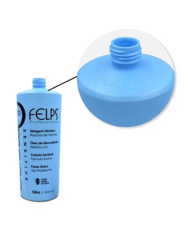 Felps Omega Zero Nanoplastia Smoothing Treatment 1000ml - Formaldehyde Free Best International Shipping - Buy Online on GoSupps.com