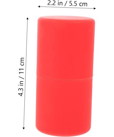 Buy Balacoo Silicone Ice Face Roller & Eye Massager - Ice Roller Holder & Molds for Radiant Skin - Beauty Facial Massager 11x5.5 CM Red - International Shipping Available - Buy Online on GoSupps.com