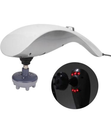 Handheld Body Massager - Long Grip Deep Tissue Relief Device with 11 Massage Heads (EU) | Boost Comfort & Relieve Fatigue - Buy Online on GoSupps.com