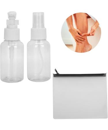 Verdant Touch Empty Spray Bottle Portable Travel Spray Bottle Refillable Lotion Toner Bottle with Storage Bag - Buy Online on GoSupps.com