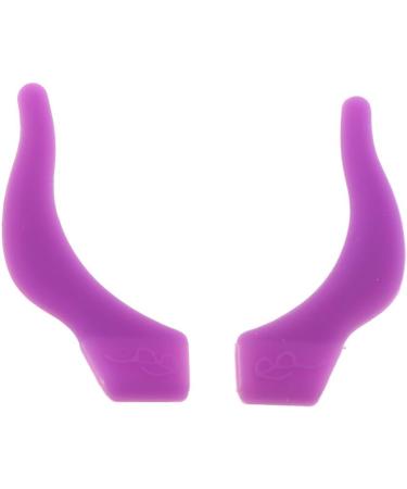 10 Pairs Silicone Eyeglasses Ear Hook Tips - Anti-Slip Temple Holders Purple 45mmx9mm for Comfortable Wear - Buy Online on GoSupps.com