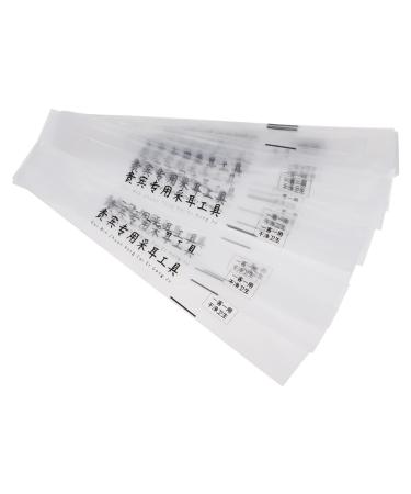 Healifty 50Pcs Disposable Earpick Portable Ear Spoon Travel Ear Wax Cleaner Ear Wax Picker Ear Spoon Ear